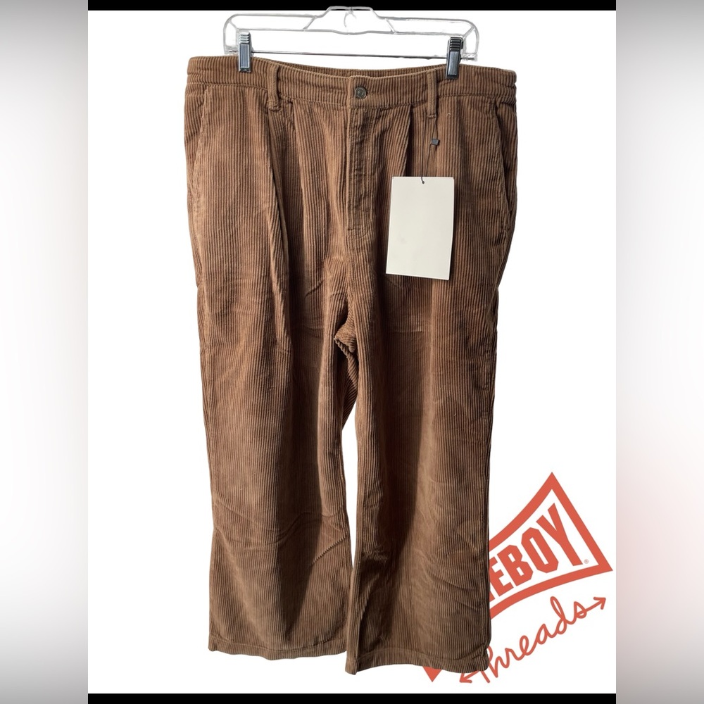 Reformation Men's Tan Corduroy Pants